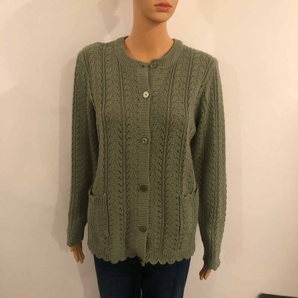 Sara Morgan; Woman’s Knitted Sweater